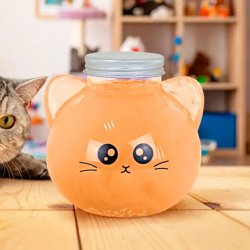 Slime, Gatito, Color Naranja 2