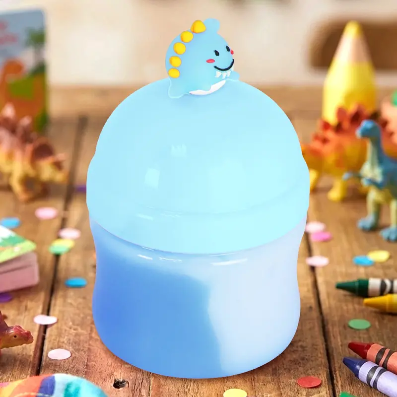 Slime, Mini Dino, Color Azul, 190 Gr 2