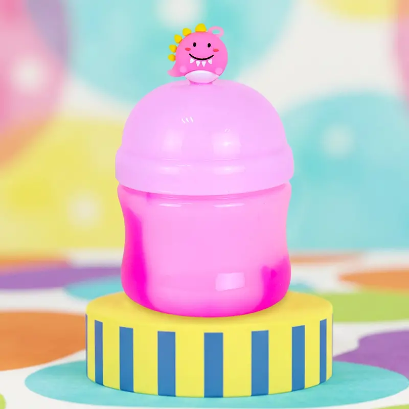 Slime, Mini Dino, Color Rosa, 190 Gr 1