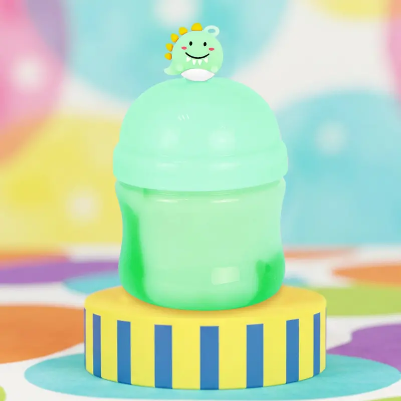 Slime, Mini Dino, Color Verde, 190 Gr 1