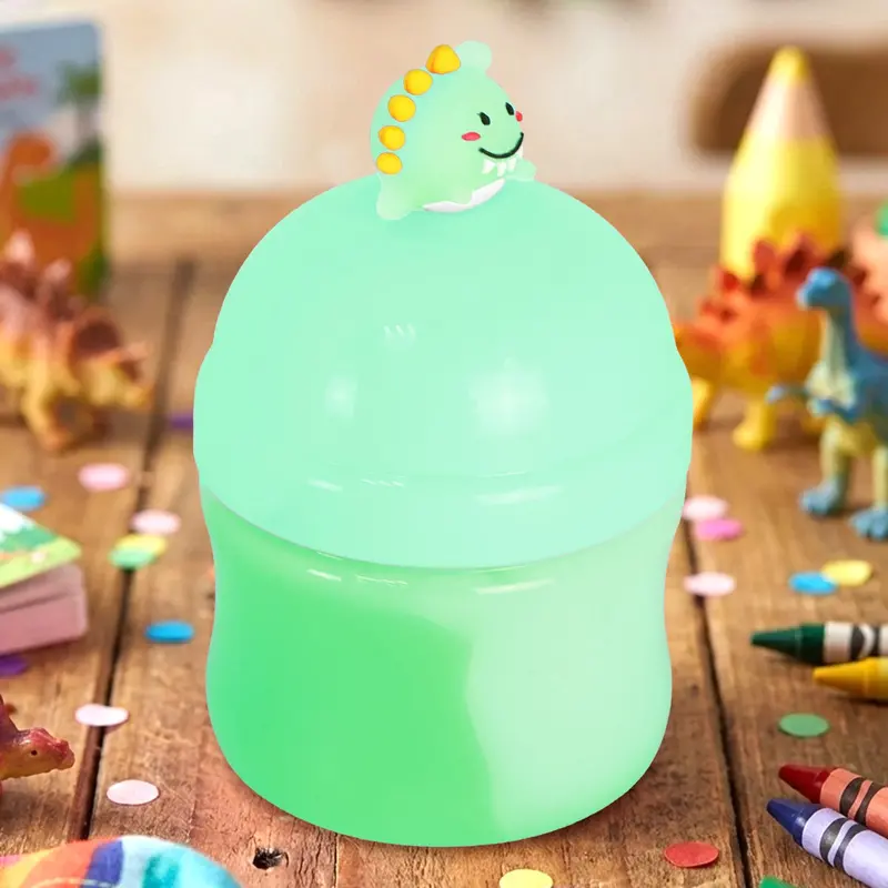 Slime, Mini Dino, Color Verde, 190 Gr 2
