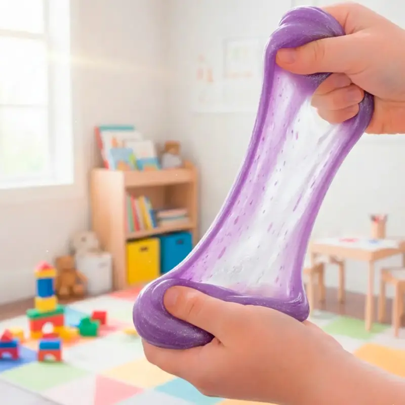Slime, Pato, Color Morado, 310 Gr 1