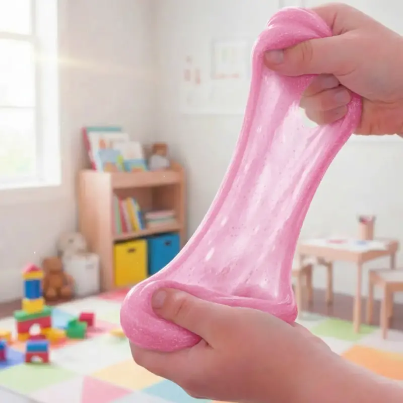 Slime, Pato, Color Rosa, 310 Gr 1