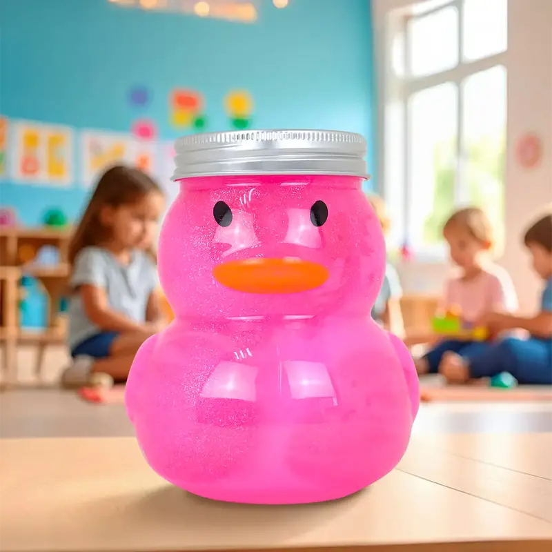 Slime, Pato, Color Rosa, 310 Gr 2