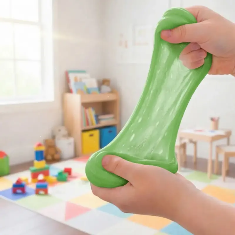Slime, Pato, Color Verde, 310 Gr 1