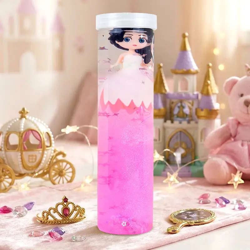 Slime Rosa Con Muñeca, Color Blanco, 350 Gr 1