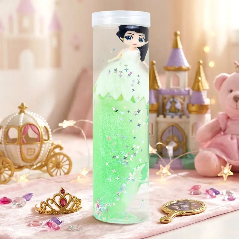 Slime Verde Con Muñeca, Color Blanco, 350 Gr 1