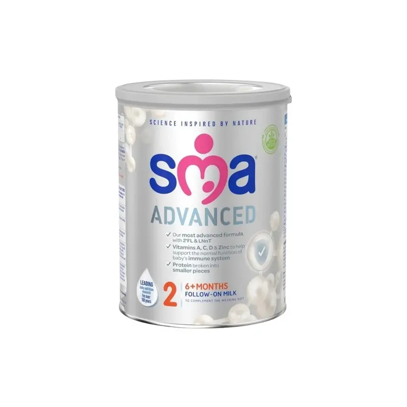 Sma Advanced 2 Follow On Milk Formula 6+ Months 800G 1