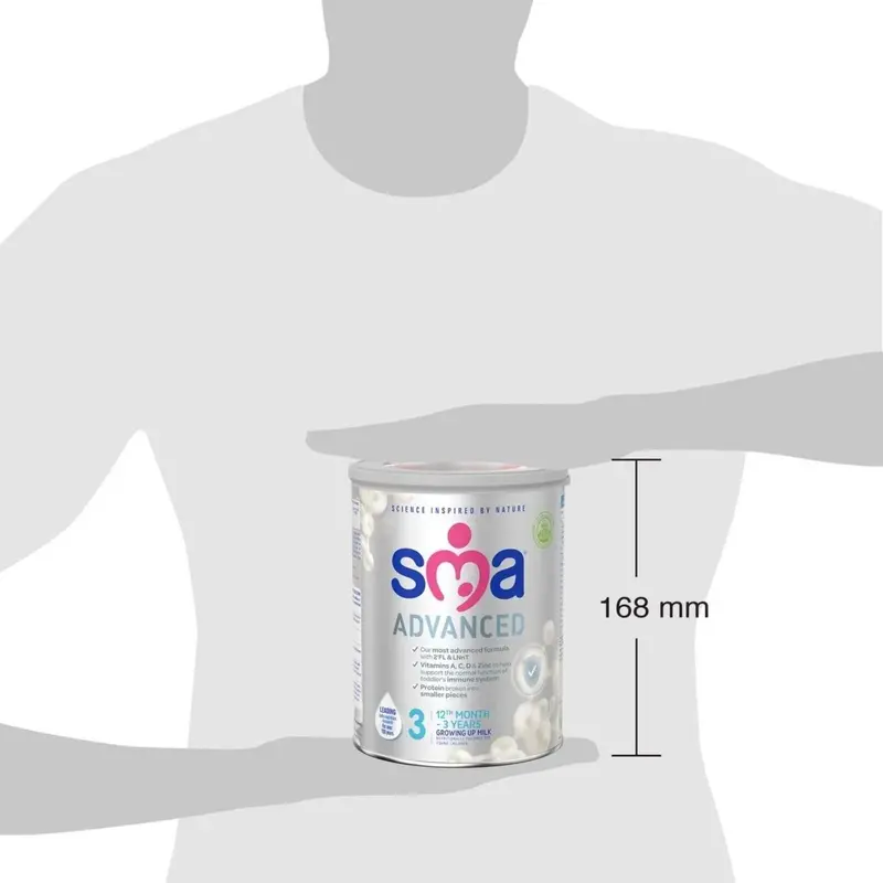 Sma Advanced 3 Toddler Milk Formula 12-36 Months 800G 2