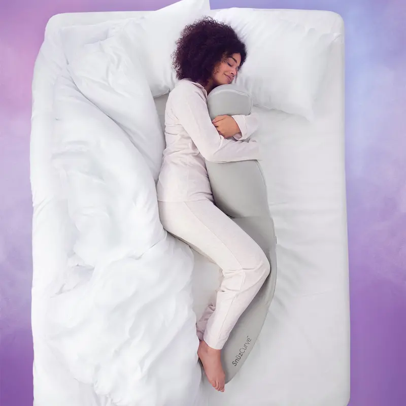 Snüzcurve Pregnancy Pillow In Grey 1