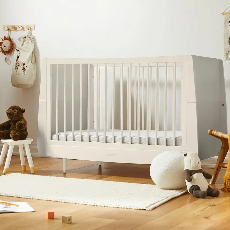 Snüzkot Skandi Cot Bed In Cashmere 1