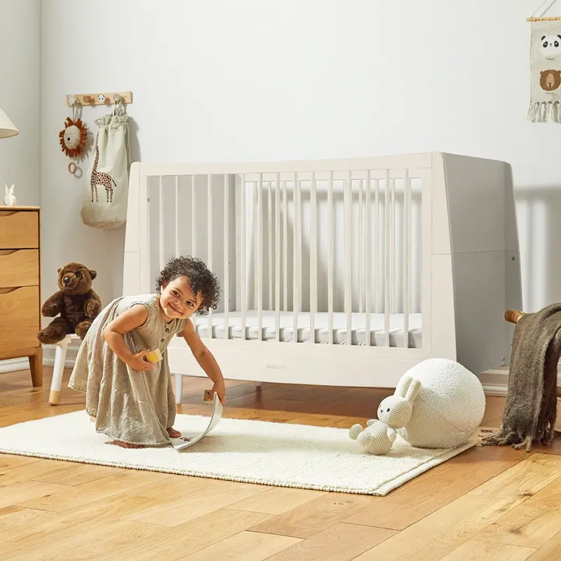 Snüzkot Skandi Cot Bed In Cashmere 2