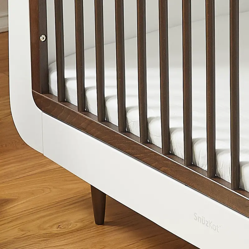 Snüzkot Skandi Cot Bed In Ebony 2
