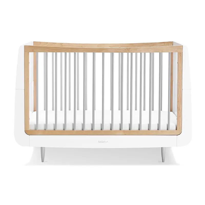 Snüzkot Skandi Cot Bed In Grey 1