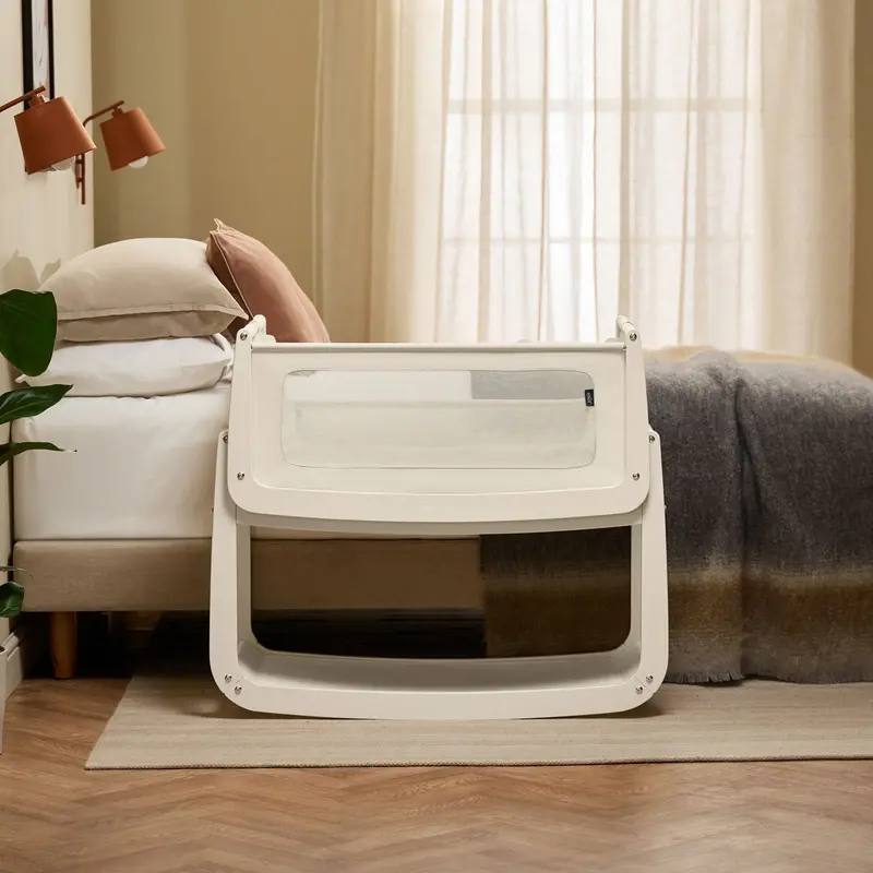 Snuzpod 5 Bedside Crib In Cashmere 1