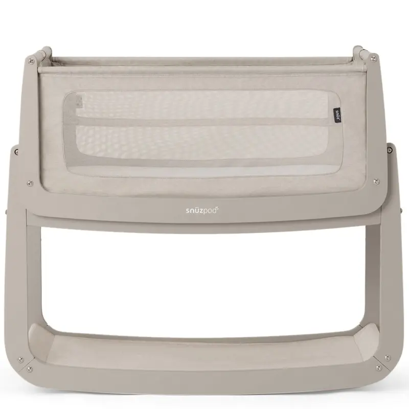 Snuzpod 5 Bedside Crib In Pebble 1
