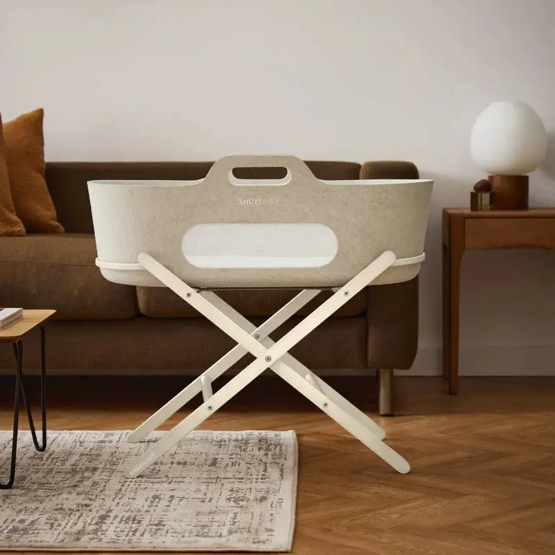 Snüzpod Baskit With Cashmere Stand In Barley 1