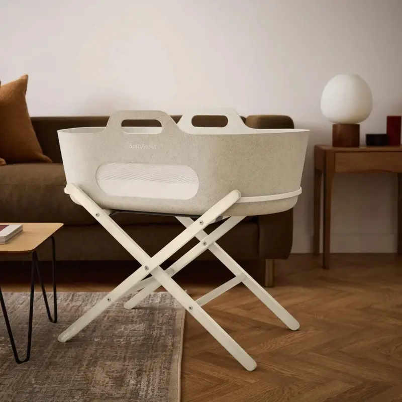 Snüzpod Baskit With Cashmere Stand In Barley 2