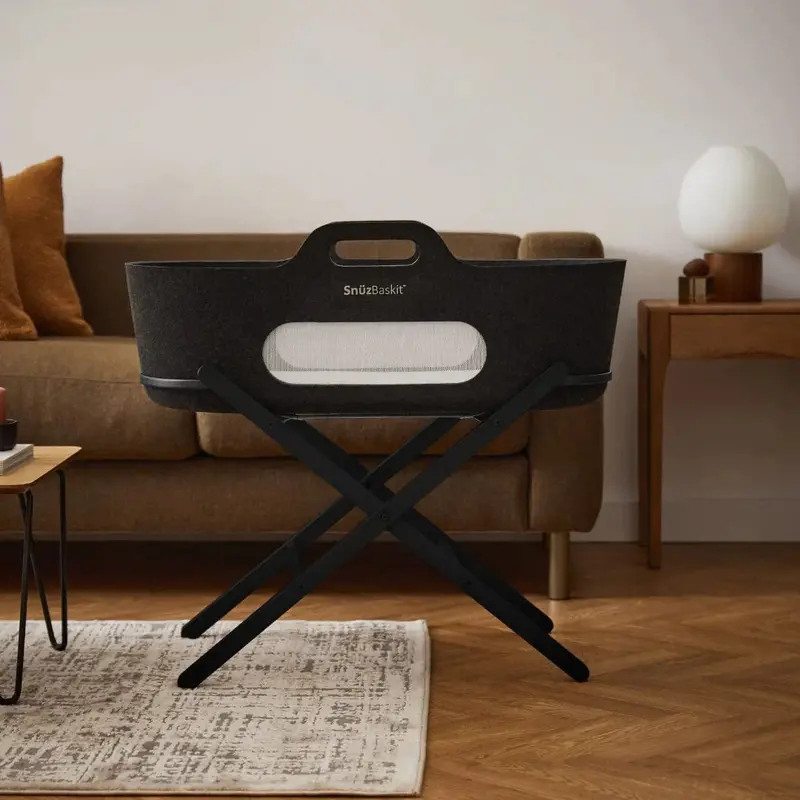 Snüzpod Baskit With Graphite Stand In Graphite 1