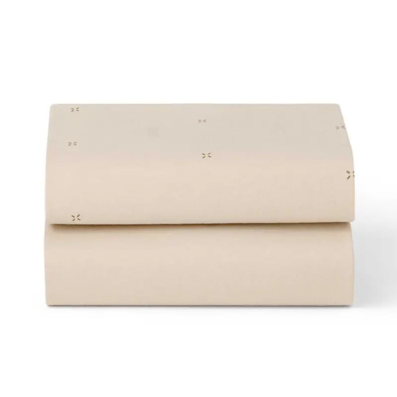 Snüzpod Fitted Crib Sheets 2Pk In Cashmere Cross 1