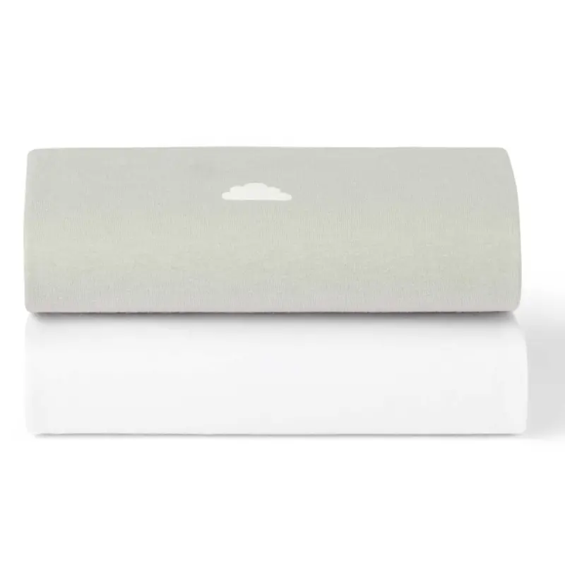 Snüzpod Fitted Crib Sheets 2Pk In Grey Cloud 1