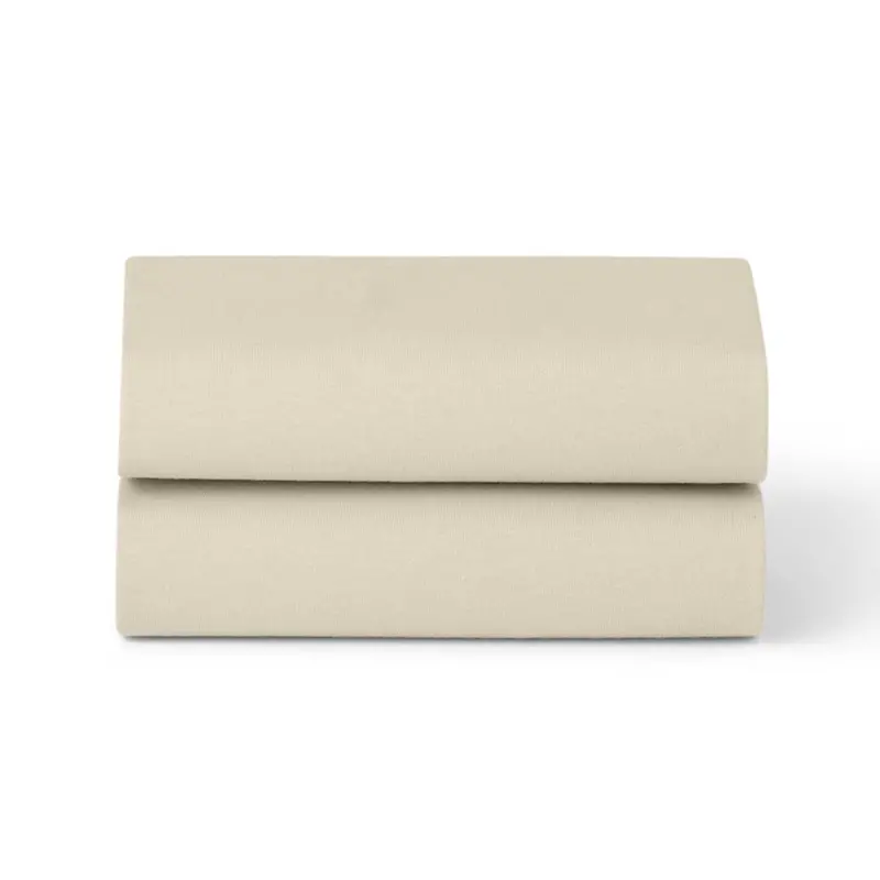 Snüzpod Fitted Crib Sheets 2Pk In Sand 1