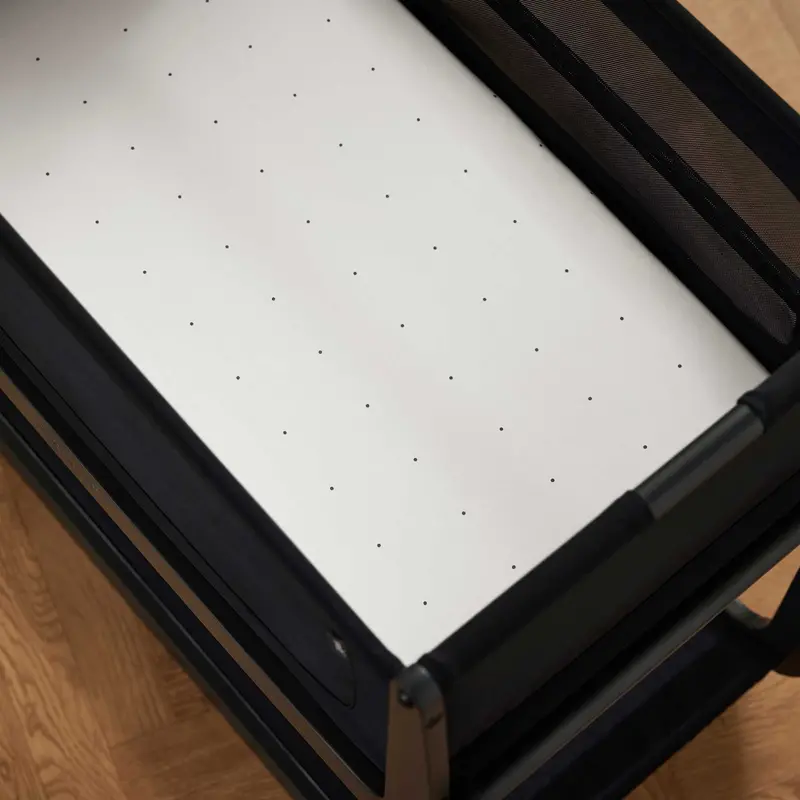 Snüzpod Fitted Crib Sheets 2Pk In White Dot 2