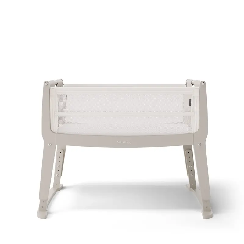 Snuzpod Studio Bedside Crib In Oslo Grey 1