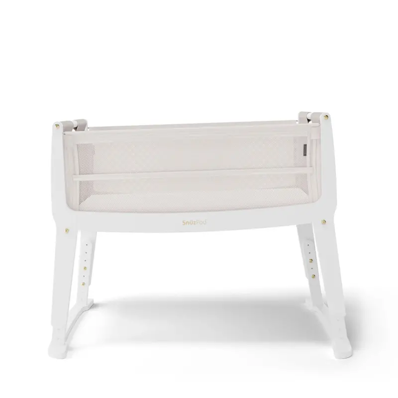 Snuzpod Studio Bedside Crib In Paris White 2