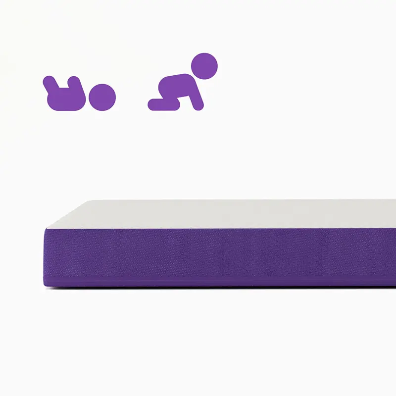 Snüzsurface Duo Dual Sided Cot Bed Mattress Snüzkot 68X117cm 2