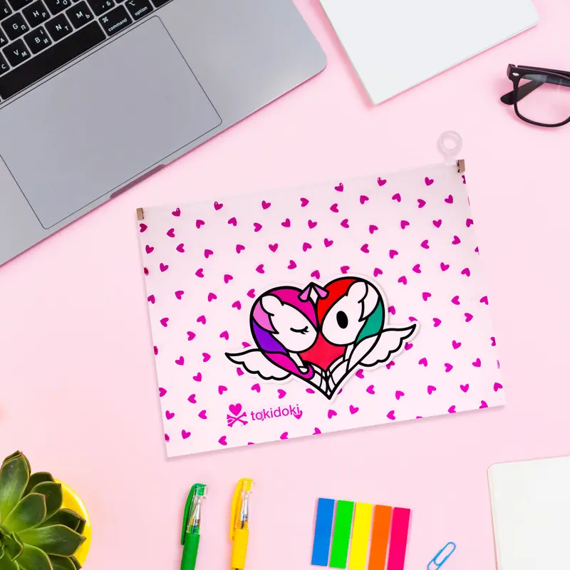 Sobre Bolsa De Plástico Tokidoki Corazón 33X24.5Cm 1