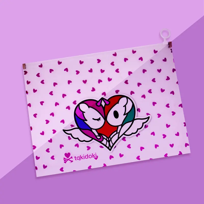Sobre Bolsa De Plástico Tokidoki Corazón 33X24.5Cm 2