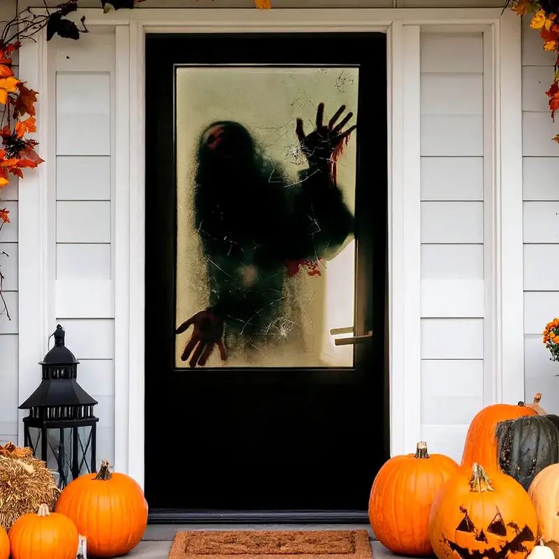 Sombra, Póster, Decoración De Puerta, Halloween 1