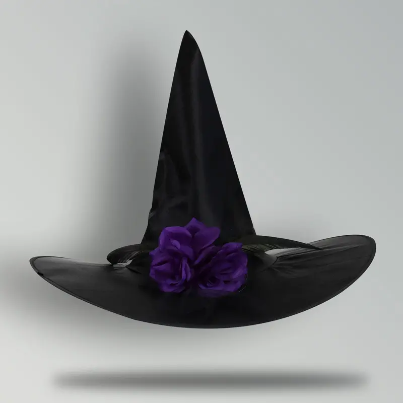Sombrero De Bruja Para Disfraz De Halloween 2