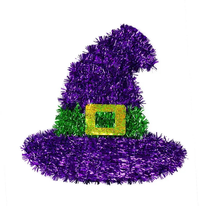 Sombrero De Tinsel Para Halloween 1