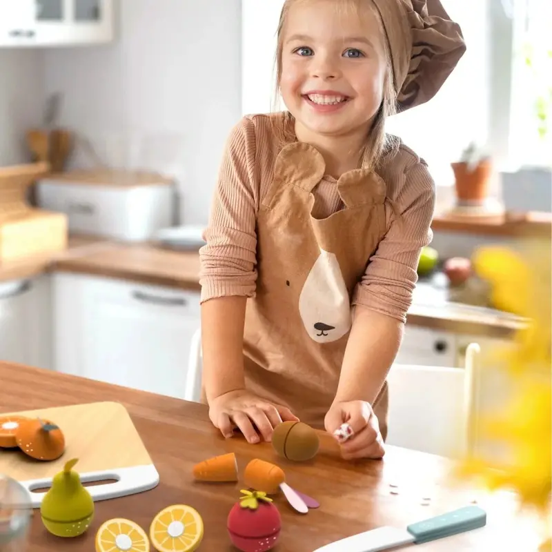 Speedy Monkey Fruits & Vegetables Cutting Playset 2
