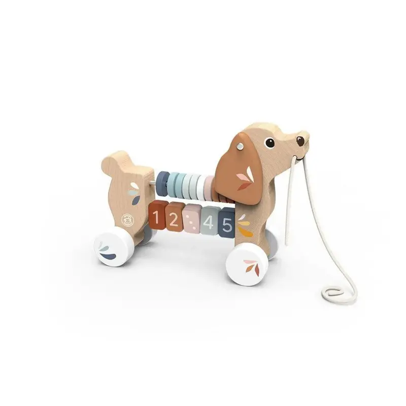 Speedy Monkey Puppy Pull-Along Toy 1