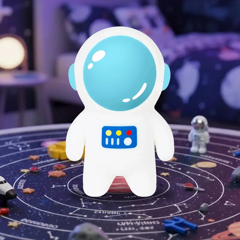 Squishy Antiestrés, Astronauta, Color Azul 1