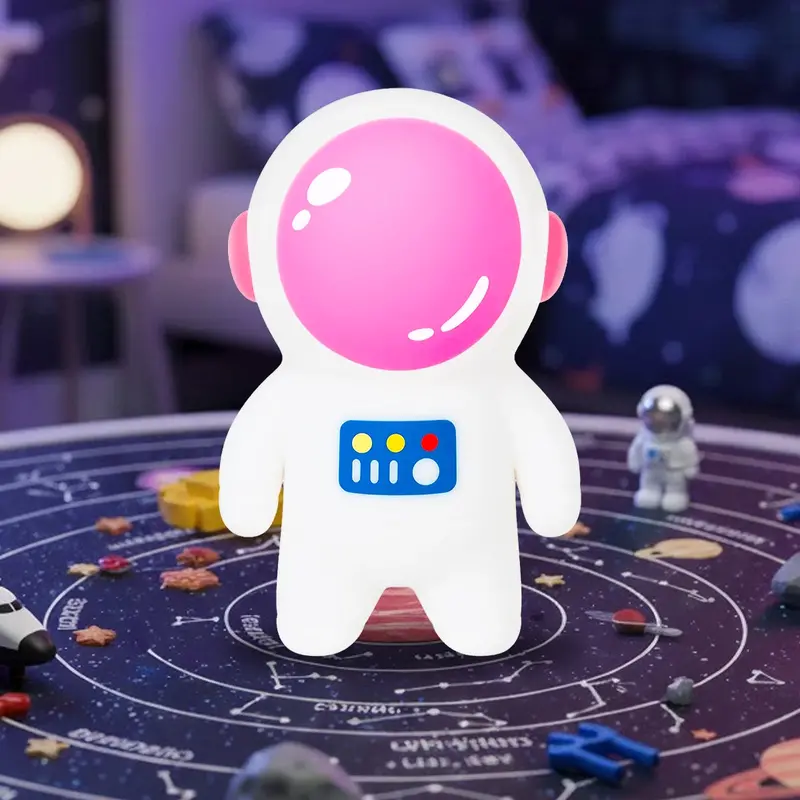 Squishy Antiestrés, Astronauta, Color Rosa 1