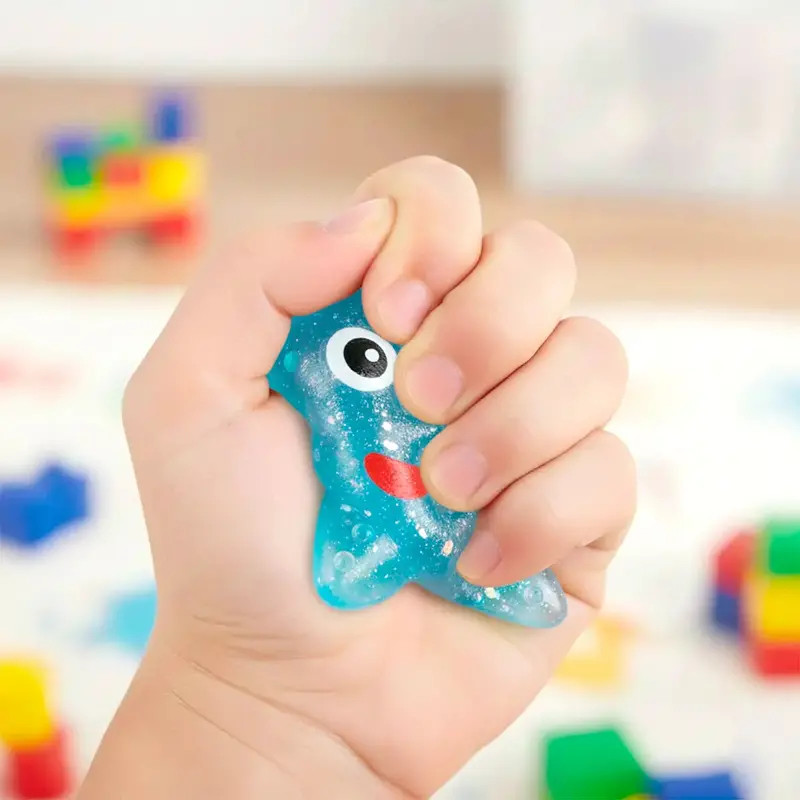 Squishy Antiestrés, Estrella, Color Azul 1