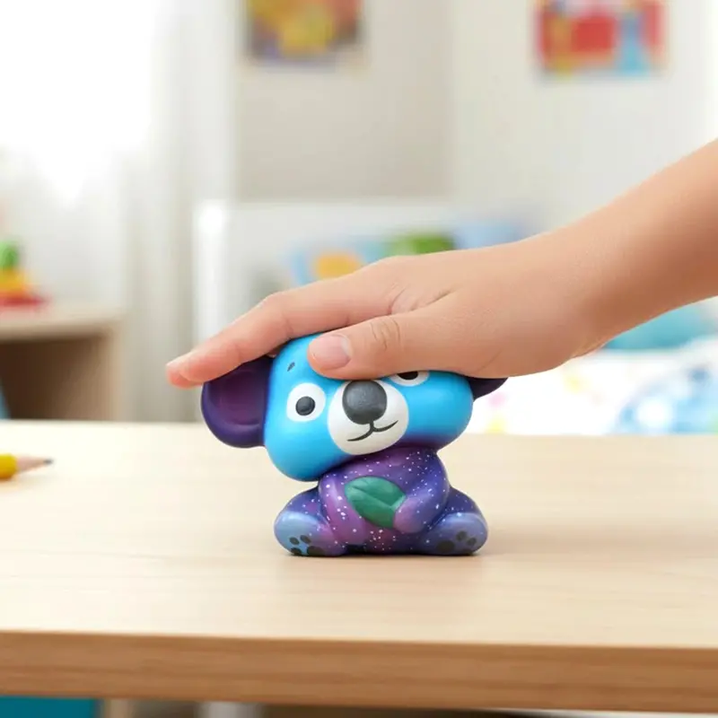 Squishy Antiestrés, Koala, Color Azul 1