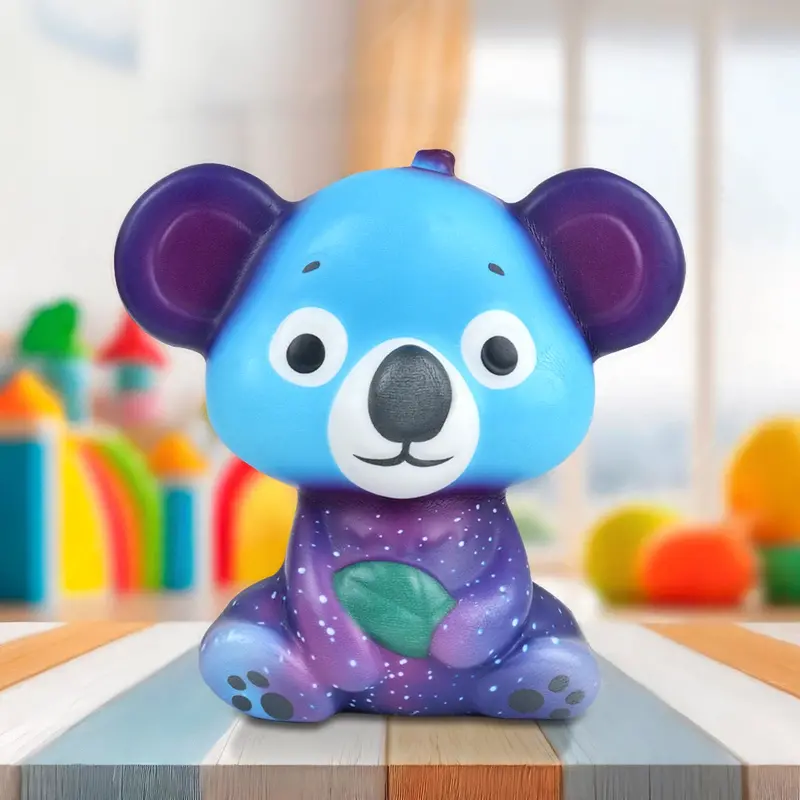 Squishy Antiestrés, Koala, Color Azul 2