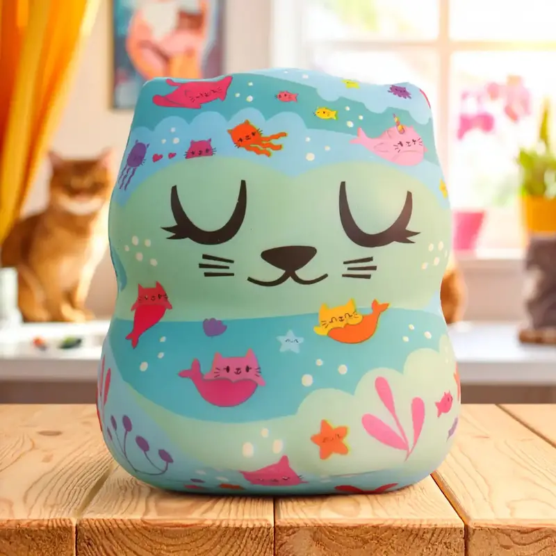 Squishy Antiestrés, Monstruo, Diseño Sirena 1
