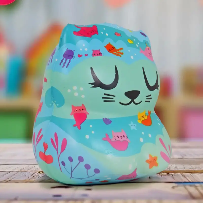 Squishy Antiestrés, Monstruo, Diseño Sirena 2