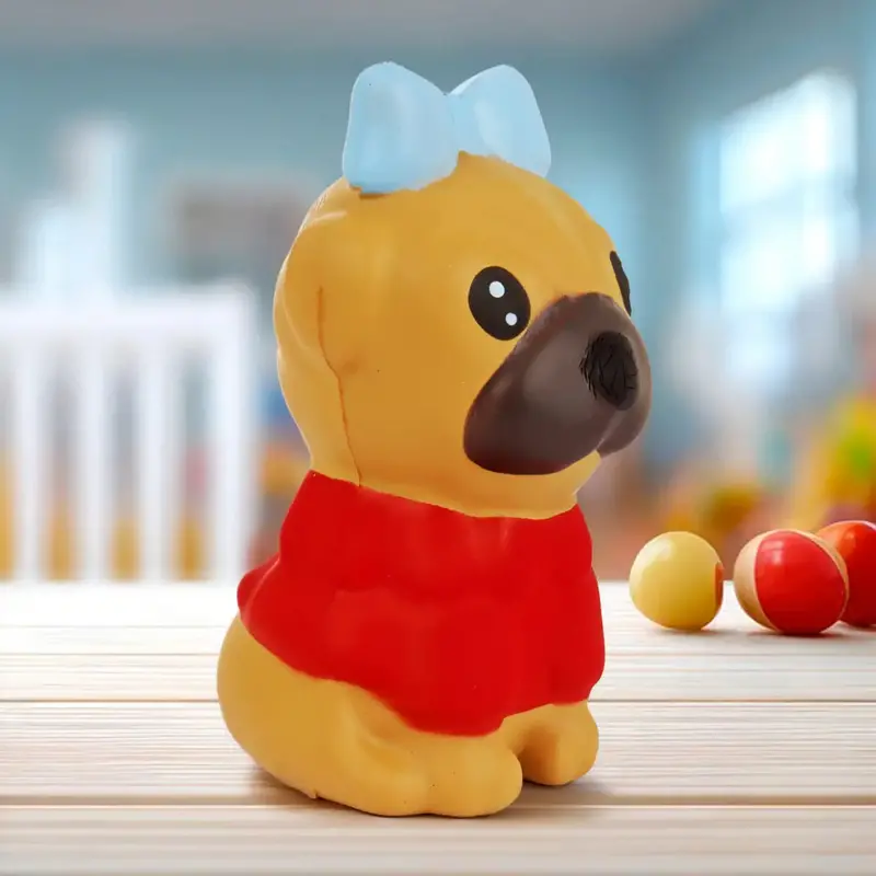 Squishy Antiestrés, Perrito Con Sombrero 2