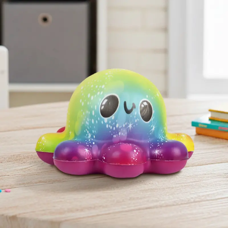 Squishy Antiestrés, Pulpo, Colores 2