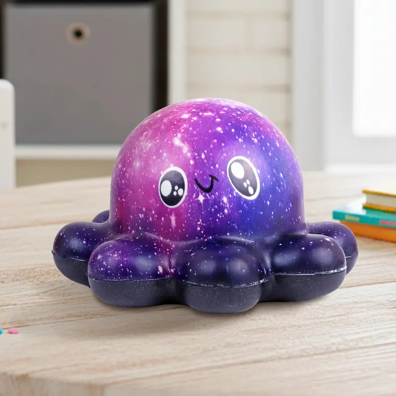 Squishy Antiestrés, Pulpo, Diseño Galaxia 2