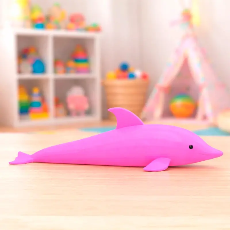 Squishy Delfín, Color Rosa 2