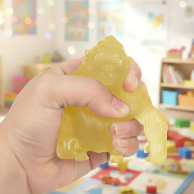 Squishy, Gorila, Color Amarillo 1