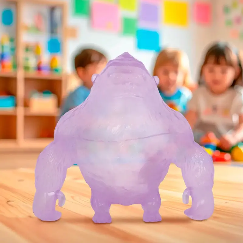 Squishy, Gorila, Color Morado 2